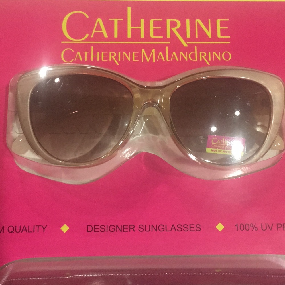 Brand new Catherine Malandrino sunglasses and case